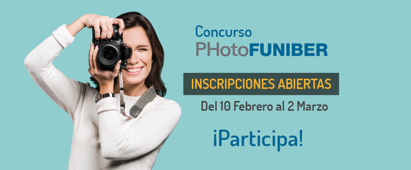 Inscríbete en el 2º Concurso Internacional de Fotografía PHotoFUNIBER ‘20