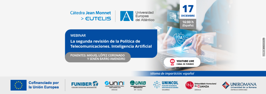 «La segunda revisión de la Política de Telecomunicaciones. Inteligencia Artificial»