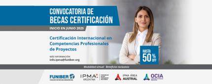 convocatoria de becas para la Certificación Internacional en Competencias Profesionales de Proyectos IPMA Nivel D