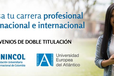 Convenio de doble titulación entre UNINCOL y la Universidad Europea del ATlántico