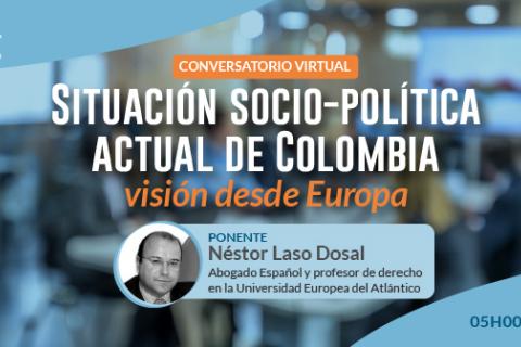 UNINCOL organiza conversatorio sobre la situación socio-política actual de Colombia